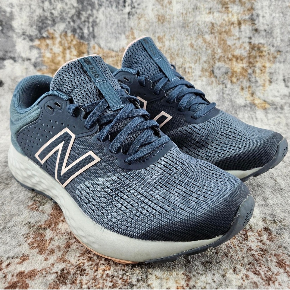 New‎ Balance 520 v7 Running Shoes Womens 7 B Blue Sneakers W520LP7